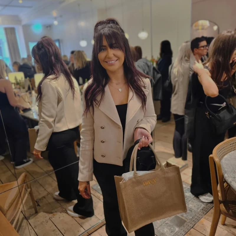 Romy at HD Brows event